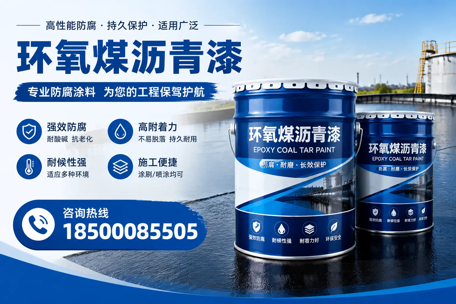 环氧煤沥青漆与其他漆类的比较，广元用户的选择依据